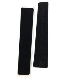 SHARROW 2PCS Archery Bow Silencer Recurve Bow Shock Absorber Leather Limb Dampener Bowstring Groove Silencers for Outdoor Shooting Hunting Accessories (Black)