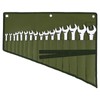 ROCKCOON Wrench Roll Organizer 16 Pockets, Wrench Pouch Roll Up