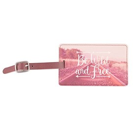 Wanderlust Adventure Luggage Tag - Be Wild & Free