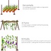 Toolazy Plastic Green Trellis Netting Roll 59''x328' Heavy-Duty Garden Netting