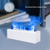 Essential Oil Diffuser 150ml Aromatherapy Humidifier Colorful Flame Light Quiet