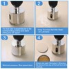 Jamiikury 4-1/2" / 115mm Diamond Glass Hole Saw with Center