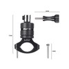 HSU Handlebar Seatpost Camera Holder 360° Rotation Aluminum Bicycle Fixing