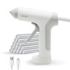 Cordless Hot Glue Gun, 15s Fast heating, Rechargeable Battery, USB-C