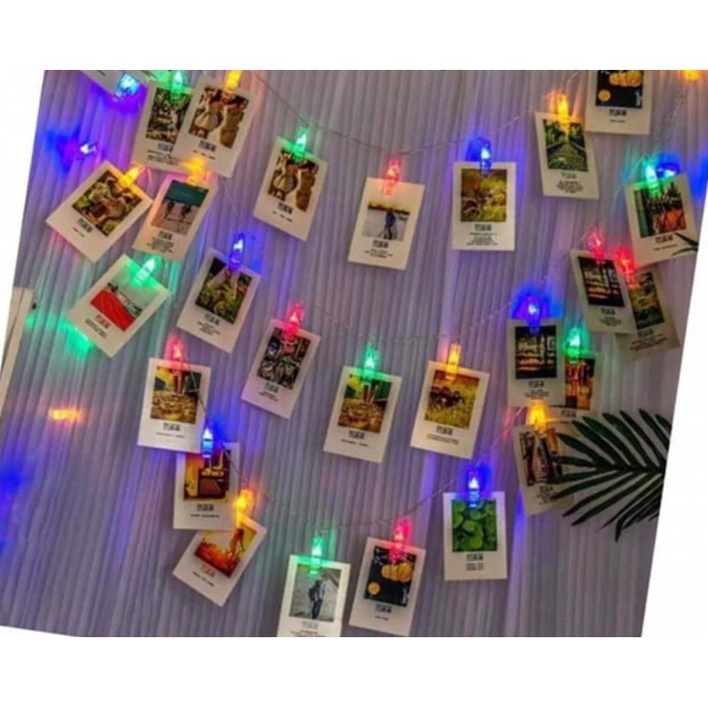 Beterware Led Photo Clips Cadena Luces Para Colgar Fotos