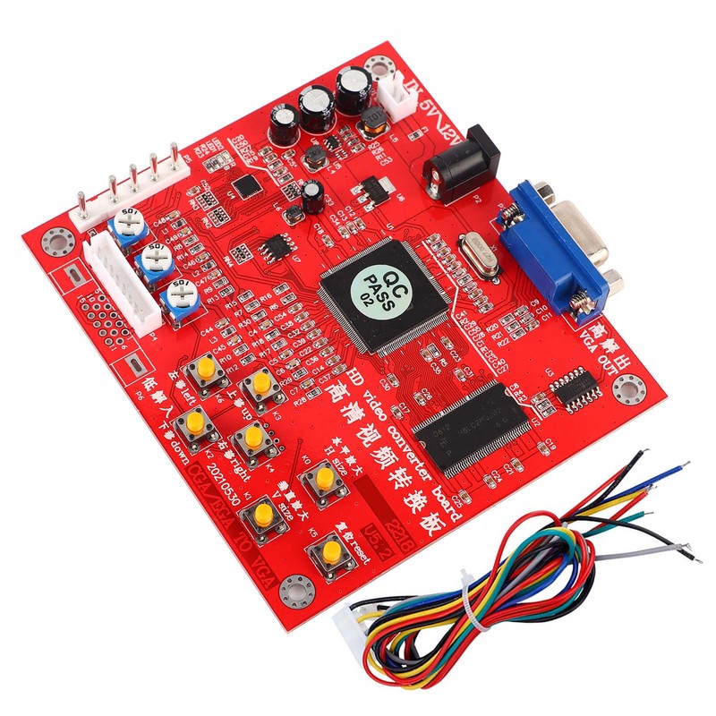 RGBS / CGA to VGA High Definition Video Game Converter