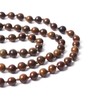 PNEIME Sandalwood Mala Beads 108 Necklace, Wood Mala Necklace, Hand