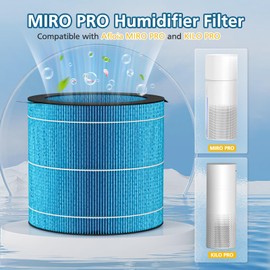 MIRO PRO Washable Humidifier Wicking Filter, Compatible with Afloia MIRO PRO and KILO PRO 2-in-1 Air Purifier & Humidifier, Durable Wet Curtain, 2Pack