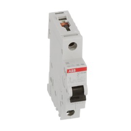 ST201M-C20, Circuit Breaker; Miniature; DIN Rail Mount; C Curve; 1 Pole; 20A