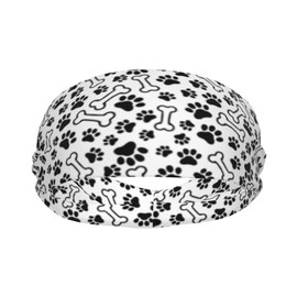 Colorful Dog Paw Print Headbands Non Slip Sweatband Fashion Summer Hair Bands for Tennis,Basketball,Running,Gym,Working Out