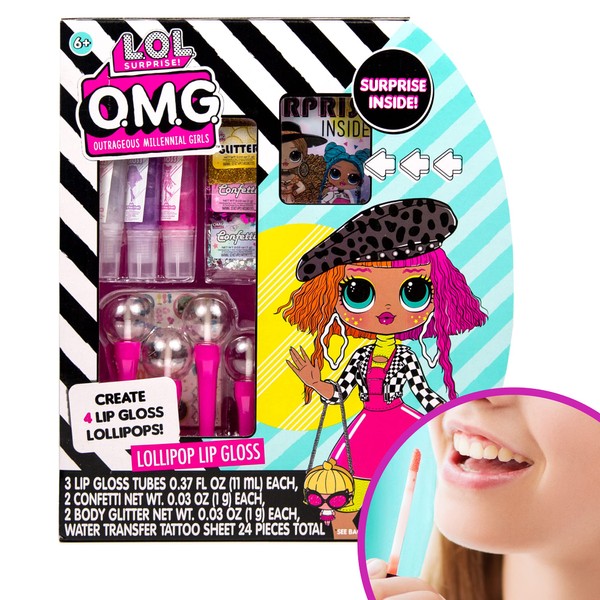 Horizon Group USA L.O.L. Surprise! O.M.G. Lollipop Lip Gloss, Create