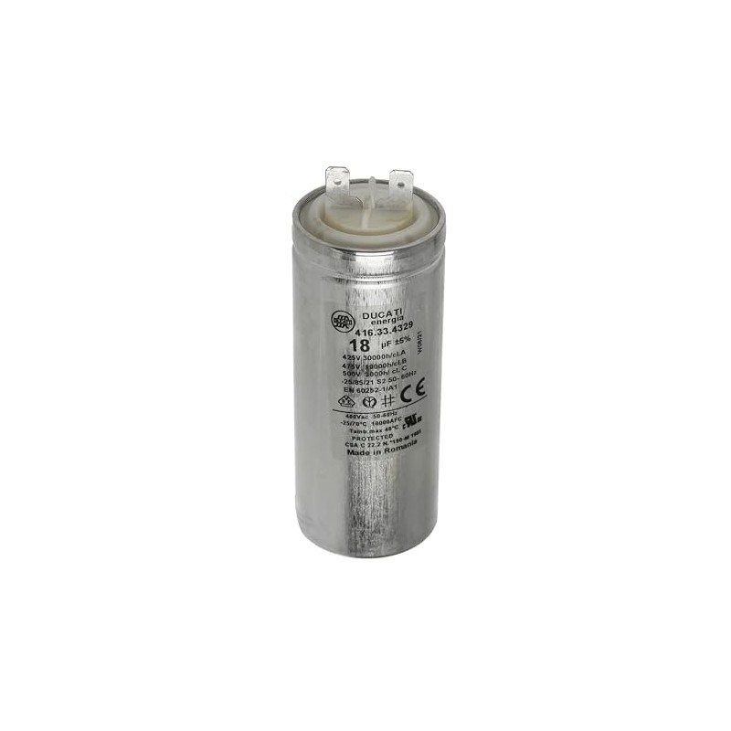 Masterpart Dryer Capacitor 18UF To Fit Hotpoint Tumble Dryers