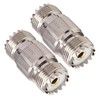 leeyovk 2pcs M Conversion Connector Female to Female M Connector