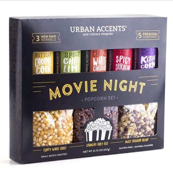 Urban Accents Urban Accents MOVIE NIGHT Popcorn Kernels and Popcorn