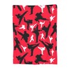 Colored Martial Arts Karate Microfiber Plush Throw Blanket, 80x60 inches,