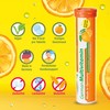 German Multivitamin Effervescent Tablets Pack of 60 Orange Flavour -
