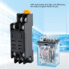 10 Sets 8 Pin Power Relay with Base AC220V Coil