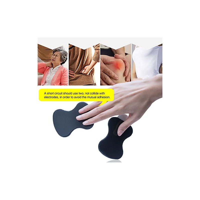 10 Unids/Set Almohadillas De Electrodos, Almohadillas Masajeadora, Accesorio