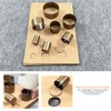 YKSPLUSK Leather Circle Cutter Tool Set, 7 Pieces Circle Punch