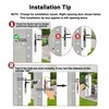 Sliding Door Lock and Handle Set with Key for Sliding