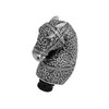 Motoforti Silver Gray Horse Head Manual Gear Shift Knob Long-lasting