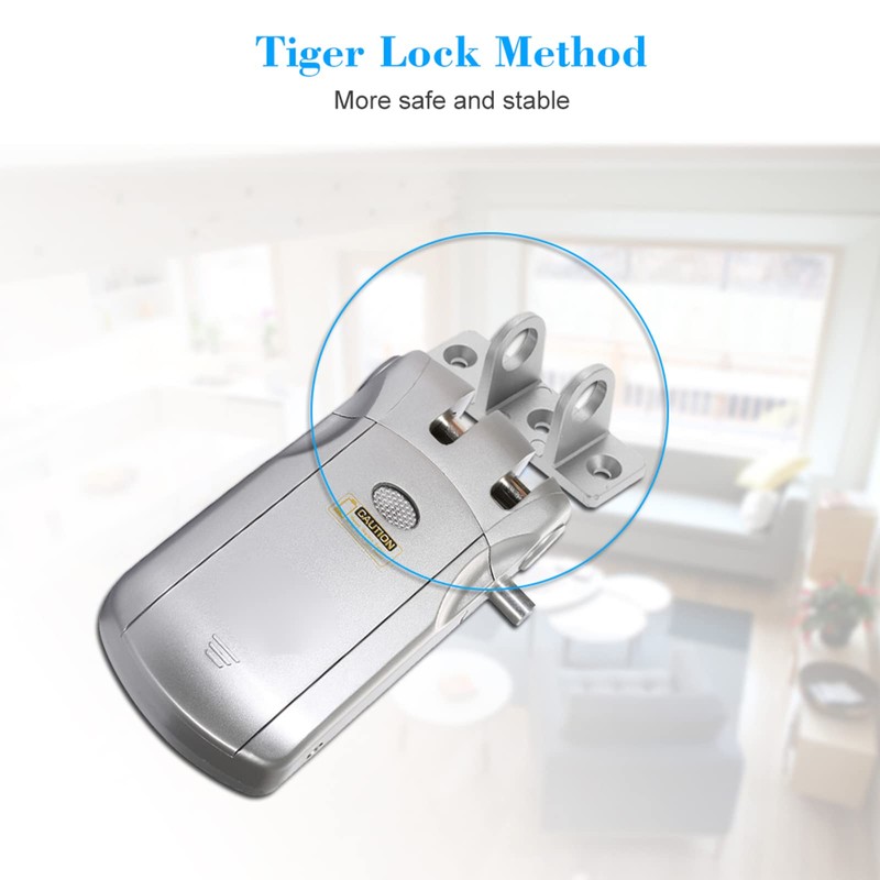Splenssy WF-018 Wireless Remote Control Lock, Intelligent Security Keyless Door