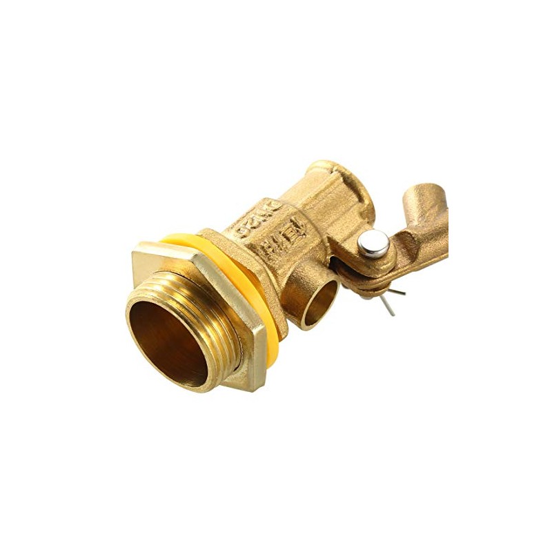 sourcing map Water Sensor Float 304 Stainless Steel Ball Lock