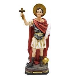 Gigi's Classy Kids 12 Inch Saint Expeditus Statue Holy Figurine St Espeditus Religious Gift St Expedito