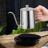CHFNJJ Stainless Steel Coffee Pot, Gooseneck, Narrow Mouth Drip Kettle,
