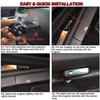 Cehuoca 2Pcs fit Jagvar Logo LED Projector Car Door Step