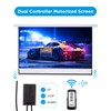 Projector Screen Pull Down 120 Inch Automatic Projector Screen with