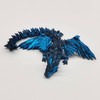GemmiCho 3D Printed Dragon with Wings, Crystal 3D Printed Dragon,