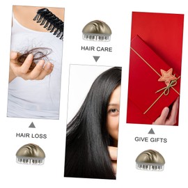 WOONEKY 1set Scalp Shampoo Brush for Hair Growth Liquid Massage Comb Capacity Material for Circulation and for Home Use