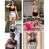 Parte superior de bikini con aros para mujer, solo brasier