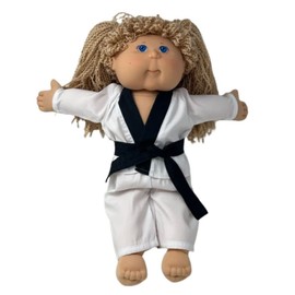 Doll Clothes Superstore Karate Clothes Fits Cabbage Patch Kid and 15-16 Inch Baby Dolls