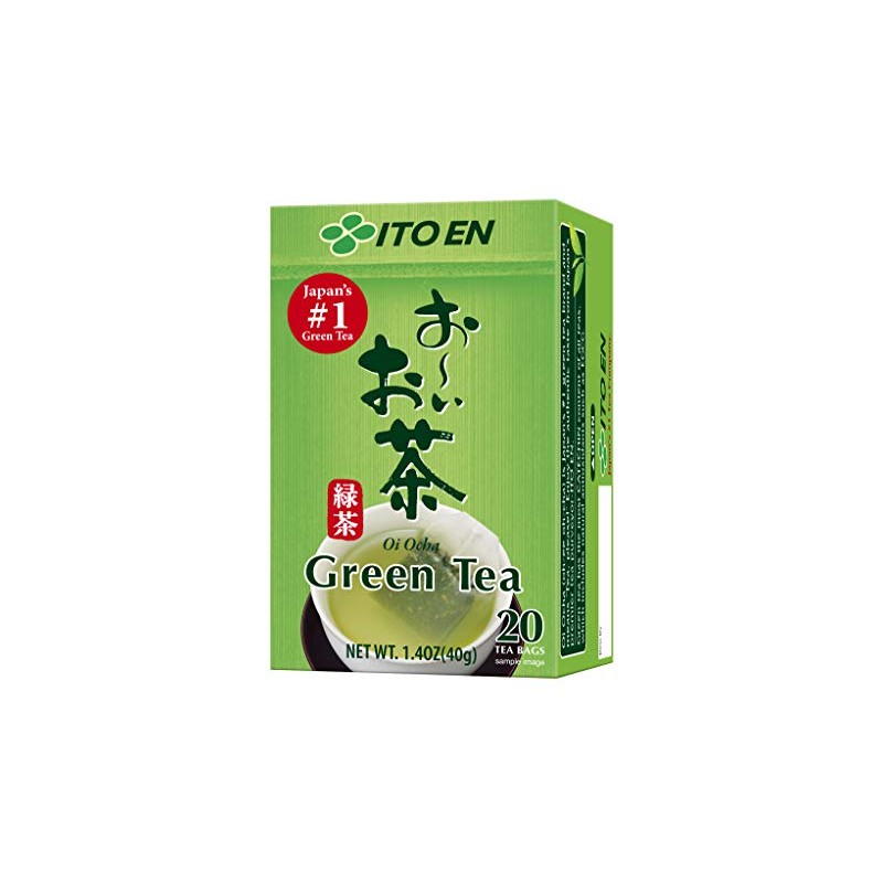Ito En Oi Ocha Green Tea, 20-Count, 1.4 Ounce Boxes