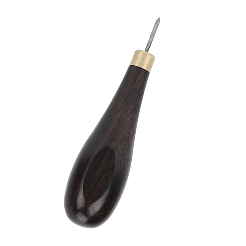 Rhombus Awl 3mm Red Sandalwood Reaming Diamond Shaped Awl Professional