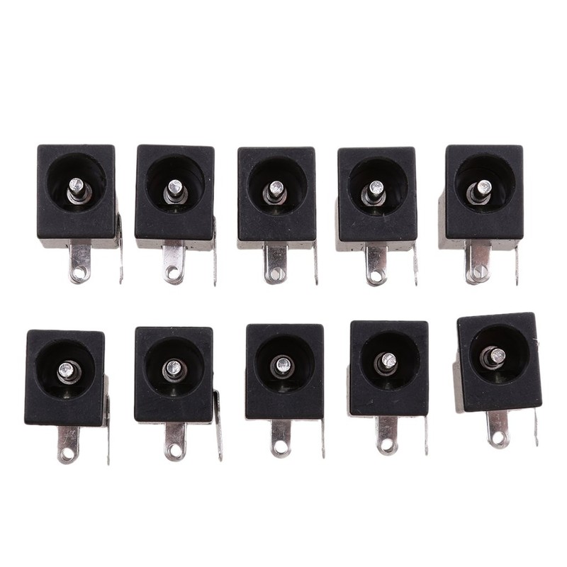 Sharplace Sourcing Map DC Socket Port DC Socket 3 Pins