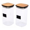 Baum Brothers Set 2 Pz Frasco Hermetico Borosilicato Tapa De