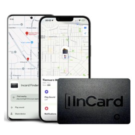 Spotelo 2025 New Wallet Tracker Card,Certified by Apple Find My & Goole’s Find Hub Bluetooth Tracker, 1.7mm Wallet Finder, IP68 Waterproof Smart Card,5 Years Battery Life GPS Tracker for Passport, Bag