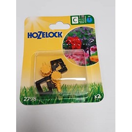 Hozelock HOZ2798 Mini Sprinkler, Black - Yellow, 4/13 mm