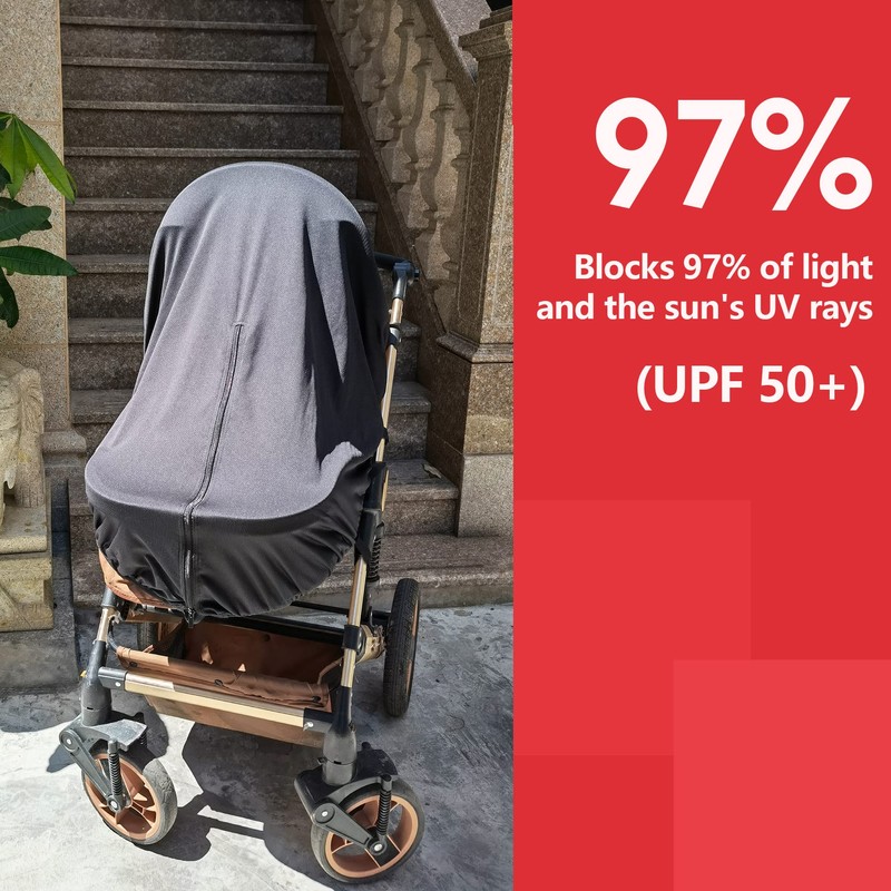 Sun Shade for Strollers, UV Sun and Sleep Shade Universal