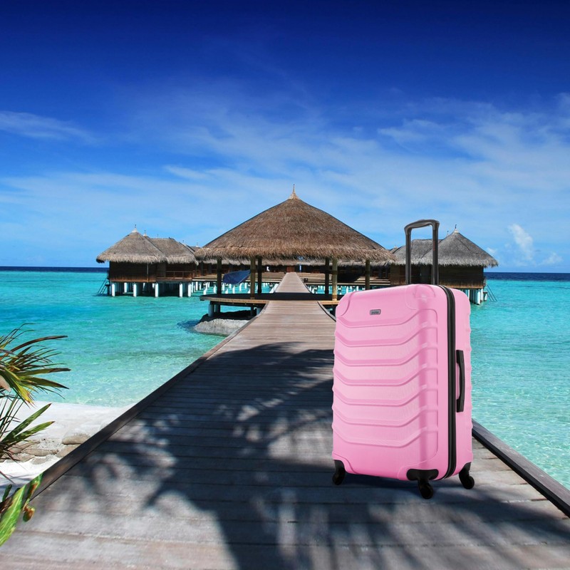 InUSA ENDURANCE Luggage with Spinner Wheels | Durable Lightweight Hardside