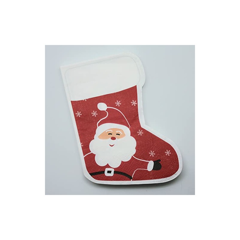 20 Boot Shaped Napkins