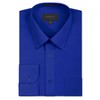 Ward St Men's Regular Fit Dress Shirts, XL, 17-17.5N 36/37S,