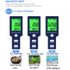 Pool Salt Tester,5 in 1 Salinity, PH, TDS, EC and