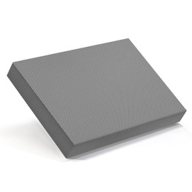 Balance Pad for Exercise 16x13x2 Inch,Non-Slip Foam Mat for Fitness,Yoga, Foam Balance Board Physical Therapy,Foam Pads & Knee Pad for floor (Gray)