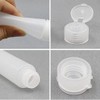 Ghrnun ​​5Pcs 1oz Travel Bottles, Refillable Squeeze Tubes and Pump