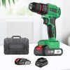 20V Brushless Cordless Drill/Driver w/2Ah Battery, 3/8" Chuck, 18+3P &