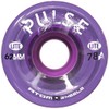 Atom Skates Quad Roller Wheels/Outdoor/Hardness 78A / 62x33 Purple Pulse